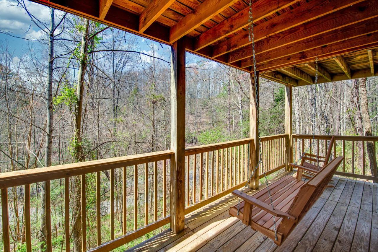 North Ridge Place Brand New Log Cabin With Hot Tub Great Location Sevierville Exterior foto