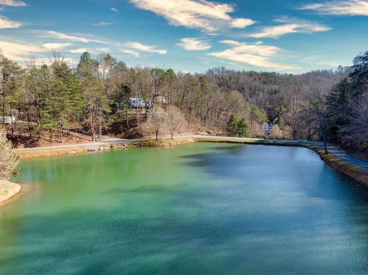 North Ridge Place Brand New Log Cabin With Hot Tub Great Location Sevierville Exterior foto