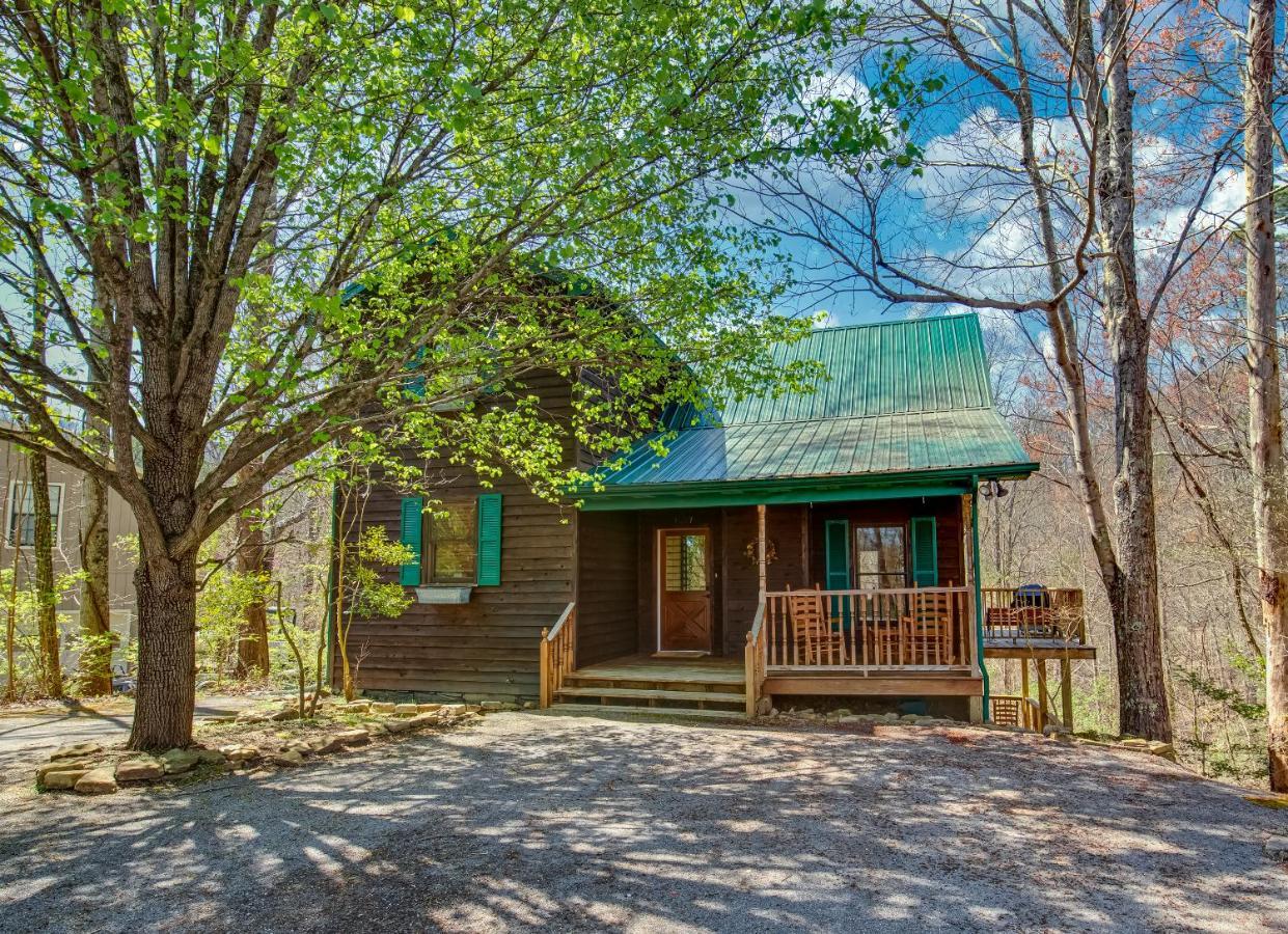 North Ridge Place Brand New Log Cabin With Hot Tub Great Location Sevierville Exterior foto